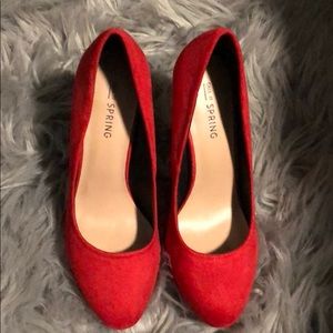 Red heels